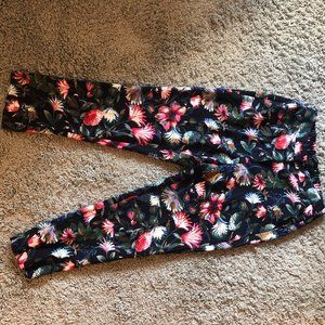 J.crew floral trousers